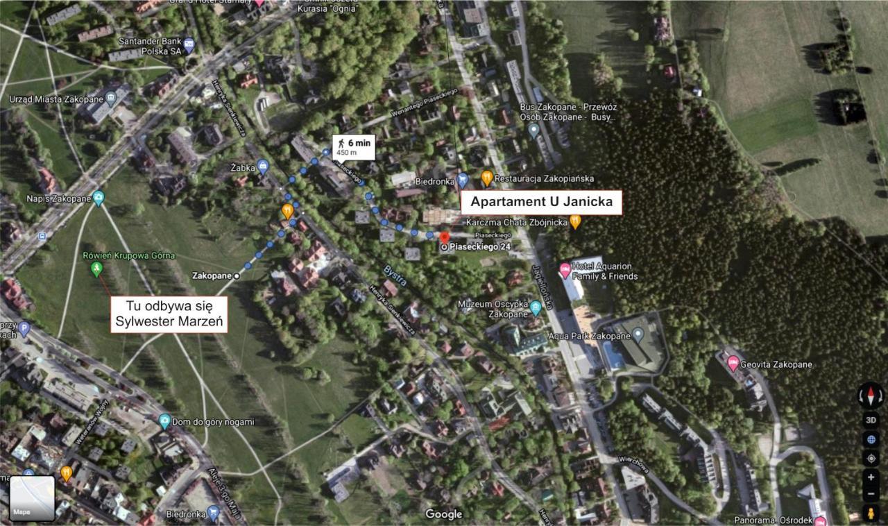 Apartament U Janicka Apartman Zakopane Kültér fotó